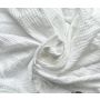 Muslino paklodė su guma "Soft as a cloud" - balta  (38x80, 50x82x 60x120, 70x140)