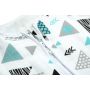 Muslino miegmaišis kūdikiui "Triangles" 