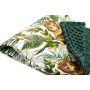 Pledas kūdikiui "Tiger" 100x75cm  žalias