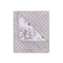 Pledas kūdikiui "Deer" 80x90 cm 