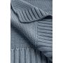 Megztas pledukas kūdikiui "Bamboo" 100x80 "jeans"
