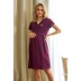 Naktiniai maitinančioms ir nėščiosioms "Clover" burgundy 