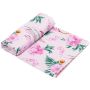 Pledas kūdikiui "Magnolia" 100x75cm  rožinės spalvos