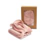 Chalatas kūdikiui "Bear pale pink" 