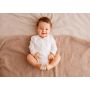 Smėlinukas kūdikiui iš muslino medvilnės  "Silky" rausvas