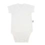 Kūdikio smėlinukas trumpomis rankovėmis "KOS" milky white