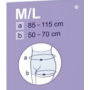 Daugkartinio naudojimo kelnaitės po gimdymo Bella Comfort 2 vnt juoda/balta