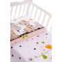 Patalynė kūdikiams 135x100 "FUNNY ELEPHANTS" 