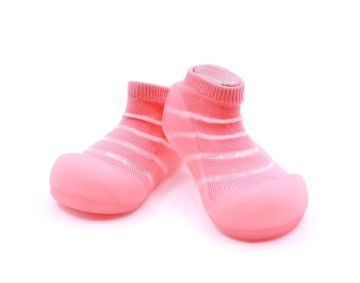 Pirmieji batukai kūdikiams Attipas "See though" pink
