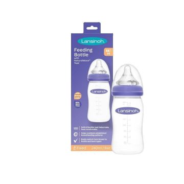 Kūdikio buteliukas "Lansinoh" su žinduku Anti-Colic 240 ml 