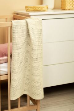 Kūdikio pledukas "Lulu light pink" 95x95 cm