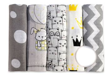 Vystyklai kūdikiui - 5 dalių komplektas "Nr3"