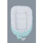 Tuttolina lizdelis naujagimiui Cocoon, Wafel, mėtinis-baltas