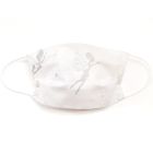 MamoTato vaikiška kaukė su kišene filtrui, gumytės, balta - fėjos