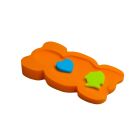 Čiužinys vonelei meškutis Badum, maxi uni, oranžinis