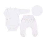 Drabužėliai kūdikiui "Natural white" 2 dalių 
