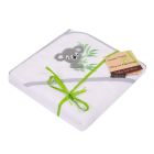 Bambukinis rankšluostis kūdikiui "Koala" 100x100 cm, baltas