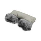 Sensillo pirštinė vežimėliui su kailiuku žalia 8542