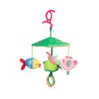 Pakabinamas žaislas kūdikiui "Owl pink" 