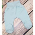Kelnytės kūdikiui "Jersey" mėtinės su pėdutėmis