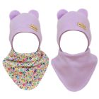 Kepurytė ir kaklaskarė kūdikiui "Flowers" internetu geresne kaina