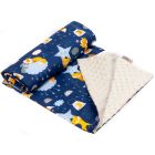 Pledas kūdikiui "Fox" 100x75cm  smėlio spalvos