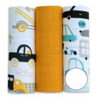 Muslino vystyklų rinkinys kūdikiams "Nr28" 