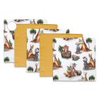 Muslino vystyklų rinkinys kūdikiams "Mini" 5 vnt 38x38 cm