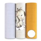 Muslino vystyklų rinkinys kūdikiams "Nr44"