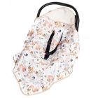 Pledas automobilinei kėdutei "Best friends" 80x80 cm