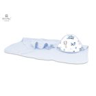 Rankšluostis kūdikiui "UP" blue su gobtuvu 100X100 cm