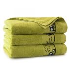 Rankšluostis "Monsters" 130X70 cm limon