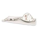 Rankšluostis kūdikiui "Kittens"  su gobtuvu 100X100 cm