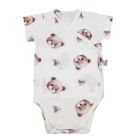 Kūdikio smėlinukas trumpomis rankovėmis "KOS"  bears