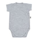Kūdikio smėlinukas trumpomis rankovėmis "KOS" grey