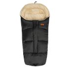Šiltas miegmaišis - vokelis vežimėliui "Combi" Black/Beige