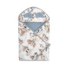 Muslino pledas automobilinei kėdutei "Natural" 90x90 cm beige  internetu geresne kaina