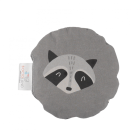 Vyšnių kauliukų pagalvėlė šaldyklė - šildyklė "Racoon"