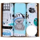 Vystyklai kūdikiui - 3 dalių komplektas "Boy" 