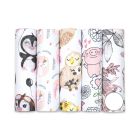 Vystyklai kūdikiui - 5 dalių komplektas "Nr 9-Girl"