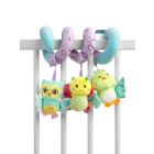 Minkštas žaislas spiralė kūdikiui "Owl"