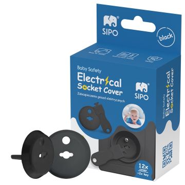 SIPO apsaugos rozetėms 12 vnt SBS-C10B