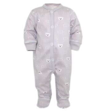 Šliaužtinukai kūdikiui "Bear glamour grey" 