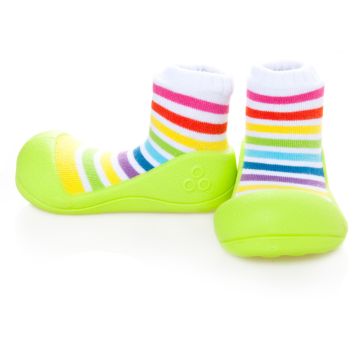 Pirmieji batukai kūdikiui Attipas "Rainbow"