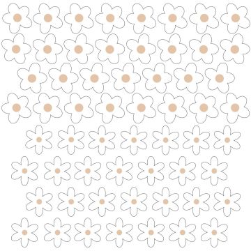 Pastelowe Love lipdukai sienoms ramunės X