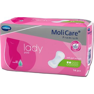 Įklotai po gimdymo Molicare Premium 2D  (urologiniai) 12vnt