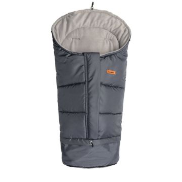 Šiltas miegmaišis - vokelis vežimėliui  "Combi polar" Graphite/Grey 