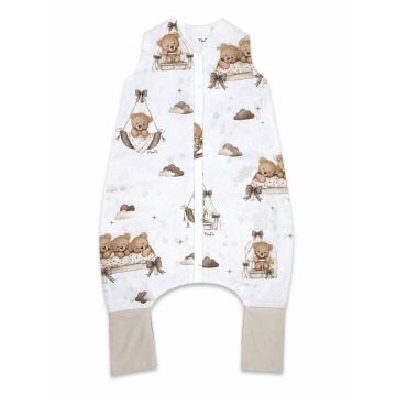 Miegmaišis kūdikiui "Lullaby beige" su kojomis 2-2.5 TOG