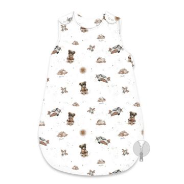 Miegmaišis kūdikiui "Aviator teddy beige" 2- 2.5 TOG