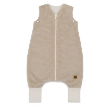 Miegmaišis FLO vaikui su kojytėmis, S, New Minky Nugat + Interlock Beige, 2–2,5 TOG